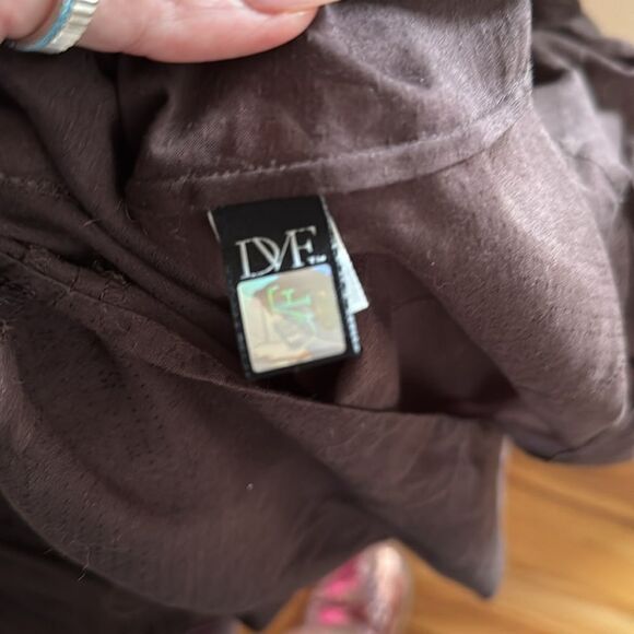 Diane Von Furstenberg Figue Ruffle Blouse 12 - Picture 5 of 6